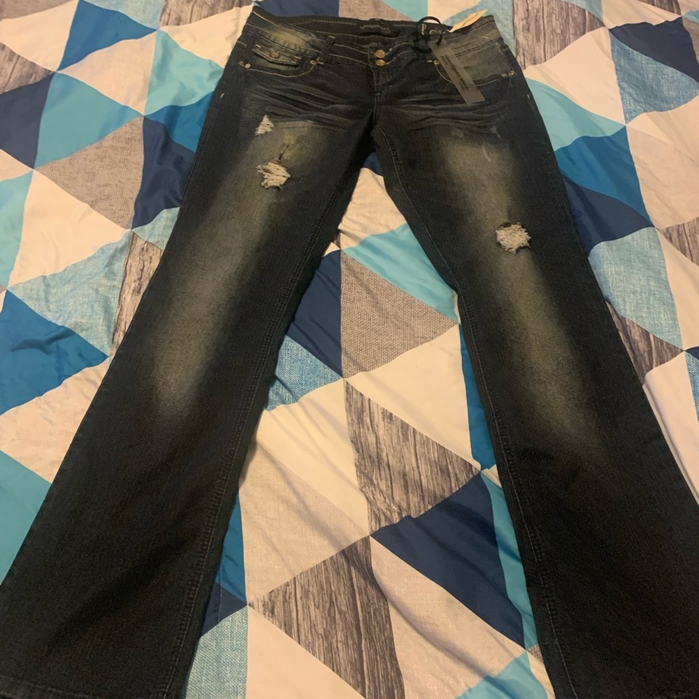 New 21 black jeans